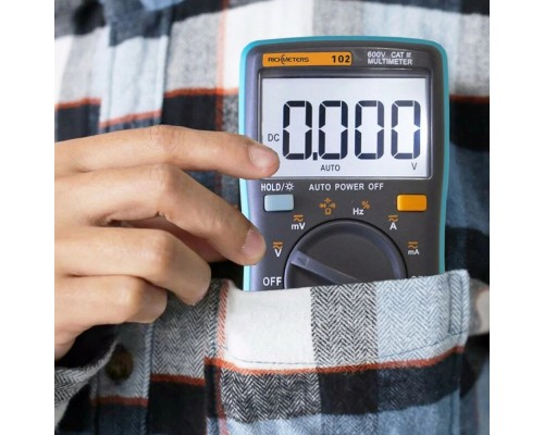 RICHMETERS RM102 True RMS цифровой мультиметр 6000 отсчетов