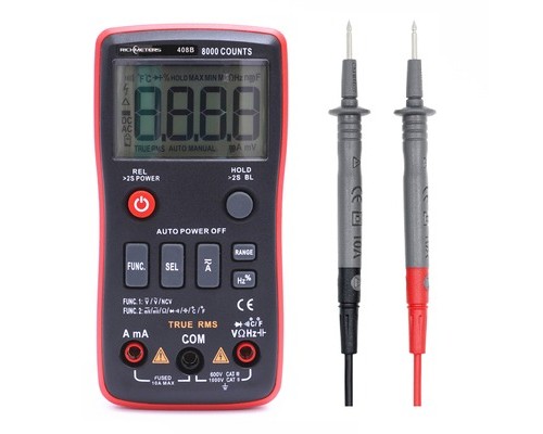 RICHMETERS RM408B True-RMS цифровий мультиметр 8000 відліків