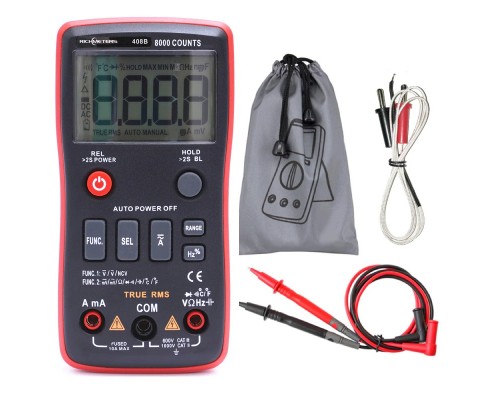 RICHMETERS RM408B True-RMS цифровий мультиметр 8000 відліків