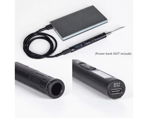 MTC-080 18W (Mini TS80) програмований електричний паяльник з підтримкою PD2.0