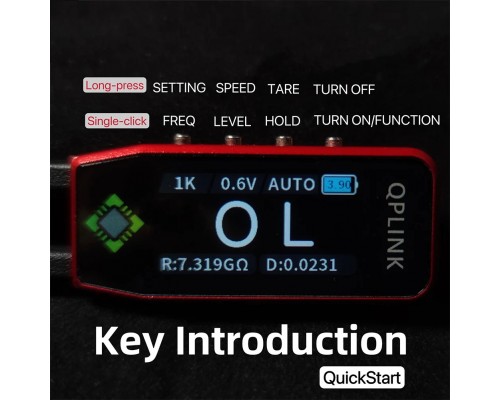 Измерительный пинцет QPLINK LCR 1S – точность и удобство для электроники Измерительный пинцет QPLINK LCR 1S – точность и удобство для электроники
