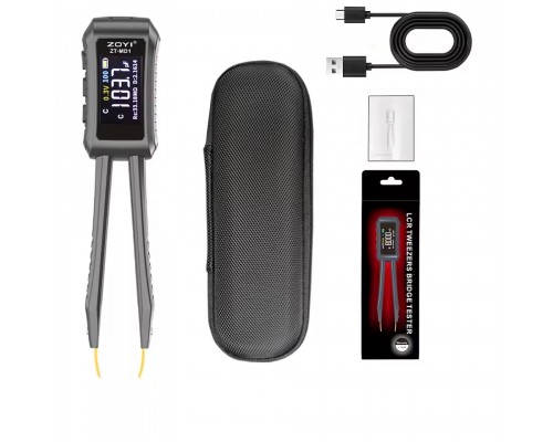 Измерительный пинцет ZOYI ZT-MD1 – точный инструмент для электроники Измерительный пинцет ZOYI ZT-MD1 – точный инструмент для электроники