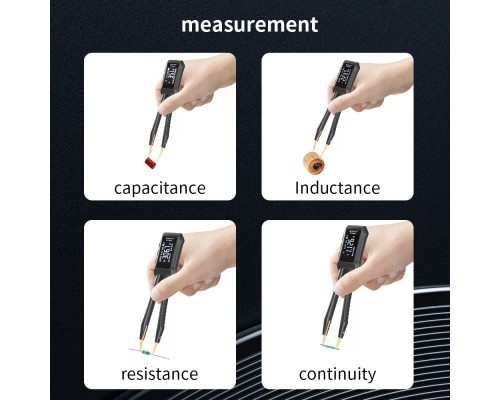 Измерительный пинцет ZOYI ZT-MD1 – точный инструмент для электроники Измерительный пинцет ZOYI ZT-MD1 – точный инструмент для электроники