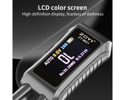 Измерительный пинцет ZOYI ZT-MD1 – точный инструмент для электроники Измерительный пинцет ZOYI ZT-MD1 – точный инструмент для электроники