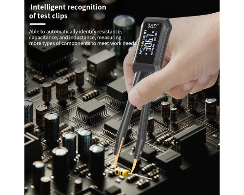 Измерительный пинцет ZOYI ZT-MD1 – точный инструмент для электроники Измерительный пинцет ZOYI ZT-MD1 – точный инструмент для электроники