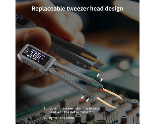 Измерительный пинцет ZOYI ZT-MD1 – точный инструмент для электроники Измерительный пинцет ZOYI ZT-MD1 – точный инструмент для электроники