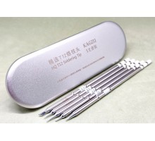 Набор жал для паяльника T12 KAGZU для мелких работ в пенале