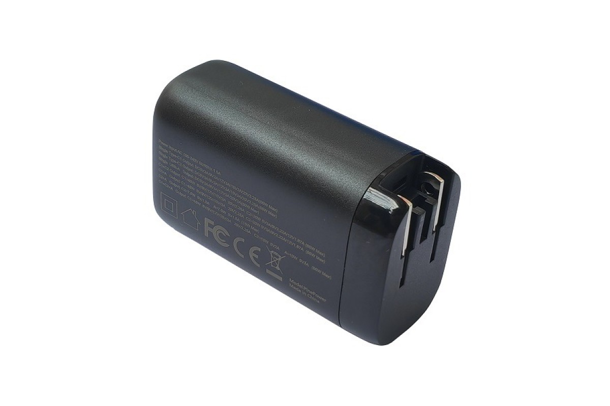 PinePower блок питания 65 Вт GaN 2C1A для паяльников TS80P Pinecil ...
